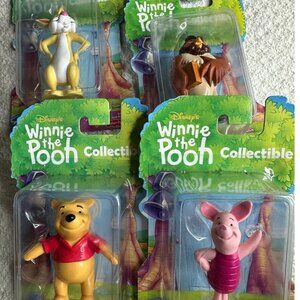 Winnie The Pooh Toddler Collectible Toys Fisher Price Piglet Rabbit Owl New Gift